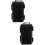 2Pièces De Survie Compacte En ABS Noire Résistante 7
