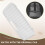 3Pcs Car Crystal Clear Interior Map Dome Light Reading Light Cover for  Prius 2010 - 2015 6
