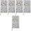5Pcs Lightweight Grey Daily Agenda Planner Multi-Function Notepad 6