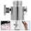 3Pièces Valve Diverter ABS Argentée Compatible Douche Salle De Bain 10