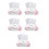 5Paquets Cotons Jetables Rouges Pour Et Nettoyage 10