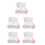 5Paquets Cotons Jetables Rouges Pour Et Nettoyage 5
