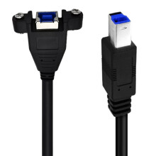 USB 3.0-printerkabel 90 graden printerverlengkabel voor-direct