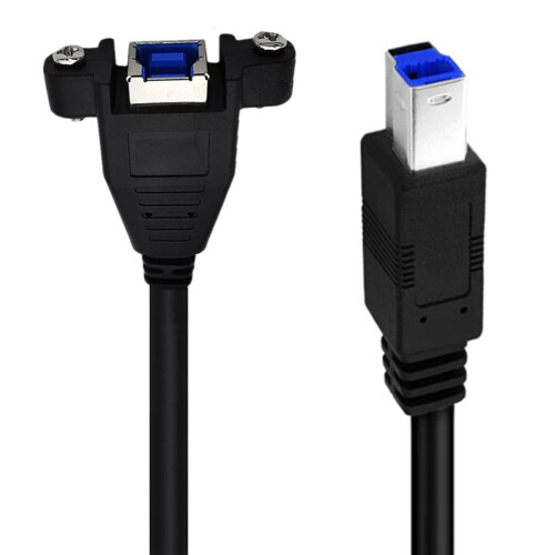 USB 3.0-printerkabel 90 graden printerverlengkabel voor-direct