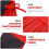 2Pièces Cape Halloween Adulte Double Usage Noir Pour Masqué 5