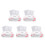 5Paquets Cotons Jetables Rouges Pour Et Nettoyage 4