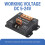 RF Wireless Wall- Mounted Touch Panel Dimmer Control for DC5-24V 30A Single Color LED Strip Lighting 7
