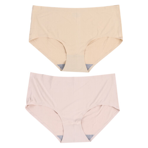 6Pièces Slip Coutures Soie -Taille