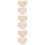 6Pièces Slip Coutures Soie -Taille 7