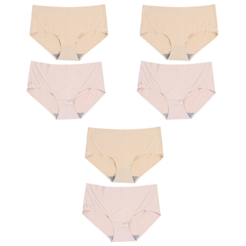 6Pièces Slip Coutures Soie -Taille 2