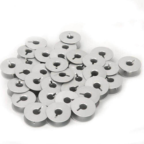 Pack of 100 Aluminum Spools Sewing Machine Spools Sewing Machine