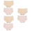 6Pièces Slip Coutures Soie -Taille 6
