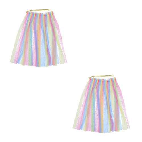 2Pièces Cape Costume Paillettes Etoiles Facile À 2