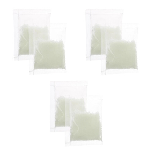 6Paquets Poudre Phosphorescente Blanche Grainée Lumière Nocturne DIY 1