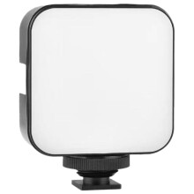 LED Video Light Photography 2W Dimmable 6500K Fill Panel Lamp for Camera Smartphone Laptop