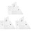 3Ensembles Gabarits De Couture Transparente Durables Pour Usage 2