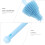 1Ensemble Brosse Bébé Silicone Pour Nettoyer 7