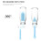 1Ensemble Brosse Bébé Silicone Pour Nettoyer 3