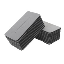 80Pièces Tapis Isolants Pour En Caoutchouc Gris Réutilisables