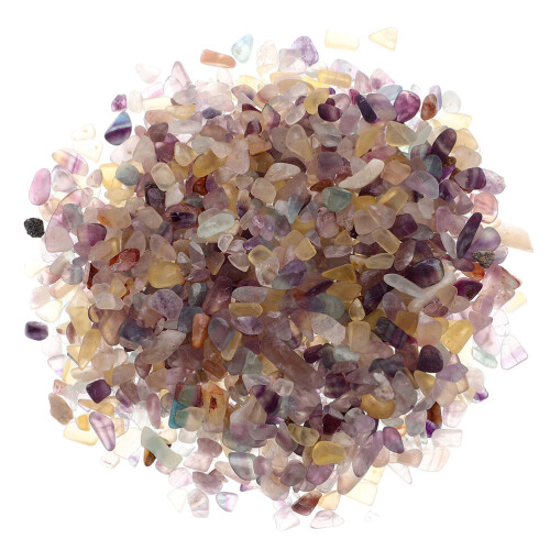 5Paquets Chips Fluorite Colorée Pour Décoration Pot 2