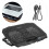 2Pièces Support Refroidisseur Laptop Métal Antidérapant Et Réglable 8