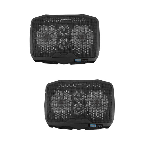 2Pièces Support Refroidisseur Laptop Métal Antidérapant Et Réglable 1