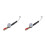 2Pièces Manomètre Gonfleur Rapide Avec Embout Pour Camions 6
