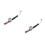 2Pièces Manomètre Gonfleur Rapide Avec Embout Pour Camions 4