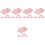 1000Pièces Résistants Aluminium Rose Pour Bonbons 5