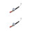 2Pièces Manomètre Gonfleur Rapide Avec Embout Pour Camions 5