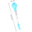 1Ensemble À Huile Cuisine Bleu En Silicone Portable 3