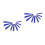 18Pièces Spatule Plastique Bleue Pour Collage Cuir Précis DIY 8