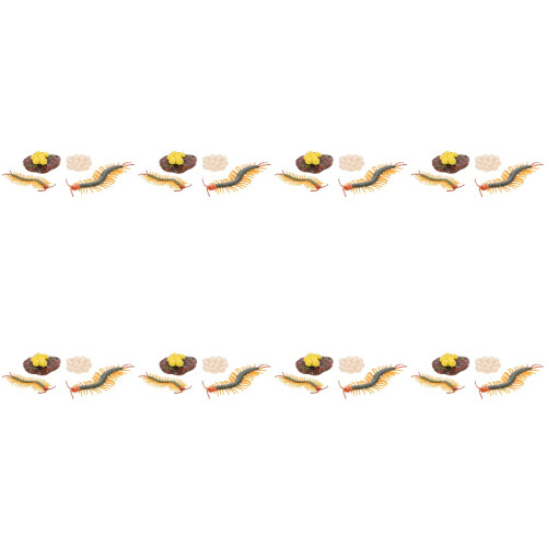 8Ensembles Figurines Educatives Mille-Pattes Cycle De Vie Multicolores 2