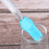 1Ensemble À Huile Cuisine Bleu En Silicone Portable 5