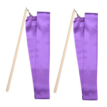 4Pièces De Twirling Violet En Bambou Pour Enfants Danse