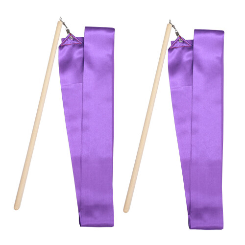 4Pièces De Twirling Violet En Bambou Pour Enfants Danse