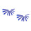 18Pièces Spatule Plastique Bleue Pour Collage Cuir Précis DIY 6