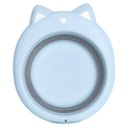 1Pièces Bassine Pliable Bébé Chat Cartoon