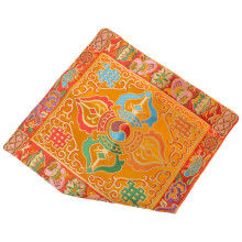 5Pièces Tissu Brocart Embroidery Couverture Livres Bouddhiste