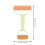 2Pcs Dual-End Green Wooden Plastic Pastry Roller for Home Baking 10
