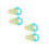 2Ensembles Pompom Makers Plastique Multicolores, Kit Tricot DIY Facile 10