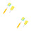 4Pièces Brosse Éponge Douce Bébé, Pour 5