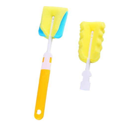 4Pièces Brosse Éponge Douce Bébé, Pour 2