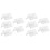 10Pièces Présentoirs Transparent Pour Cartes De Nom Invités 6