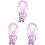3Pièces À Résistante Enfant Sport Violet Bois 2