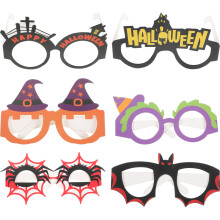 18Pcs Halloween Glasses Frames for Kids Assorted Colors Party Props