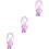 3Pièces À Résistante Enfant Sport Violet Bois 5
