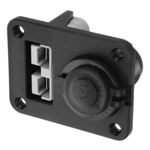 4Ensembles Socket Allume-Cigare 12V ABS Noir Usage Auto Bateaux 2
