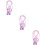 3Pièces À Résistante Enfant Sport Violet Bois 9