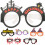 18Pcs Halloween Glasses Frames for Kids Assorted Colors Party Props 3